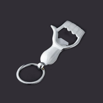 Metal Hand Bottle Opener keychains