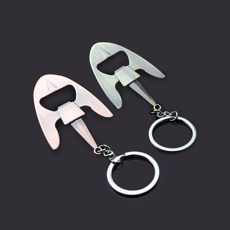 Anchor bottle opener keychains