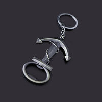 Anchor beer opener keychains