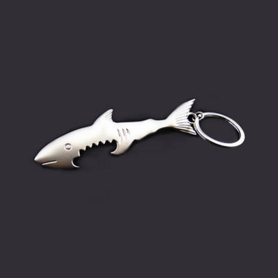 Shark Bottle Opener Keychains
