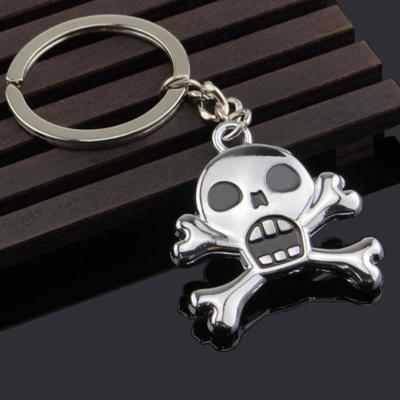 Metal Skull Keychains Holy Ghost Festival Gifts