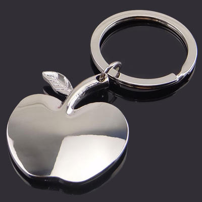 Metal Apple key-chains Christmas Eve Auspicious Gift