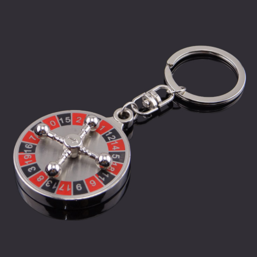 Lucky casino keychains