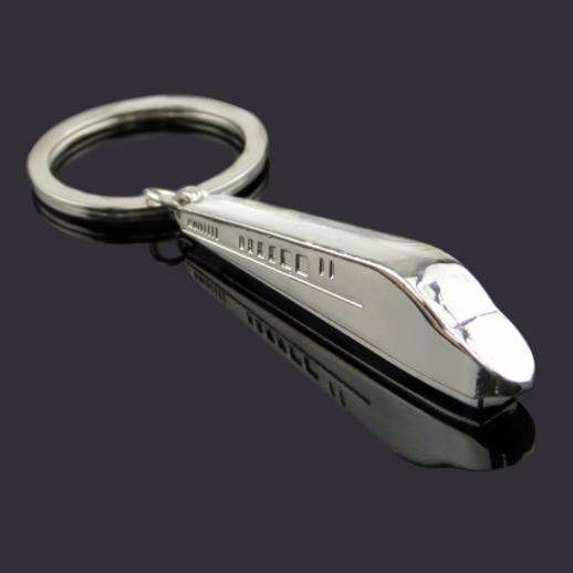 Highspeed train keychain