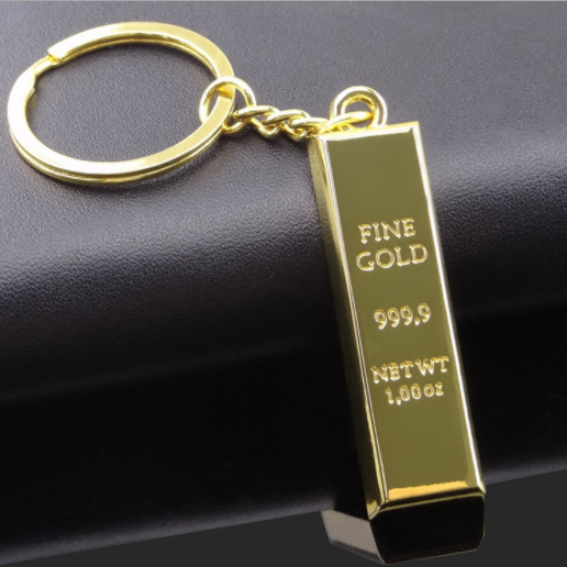 9999 gold bullion keyrings