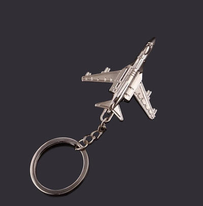 Promotional Gifts Zinc Alloy Die Casting 3D Plane Metal Custom Key-chain