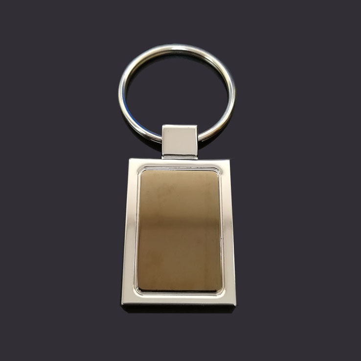 blank keyring custom logo souvenir gift