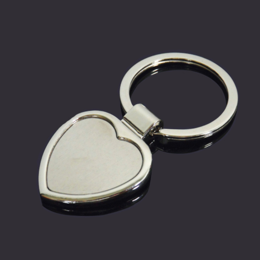 Hard shape blank keychain metal key tag