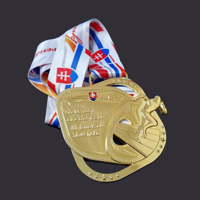 Gold plating medal custom medal