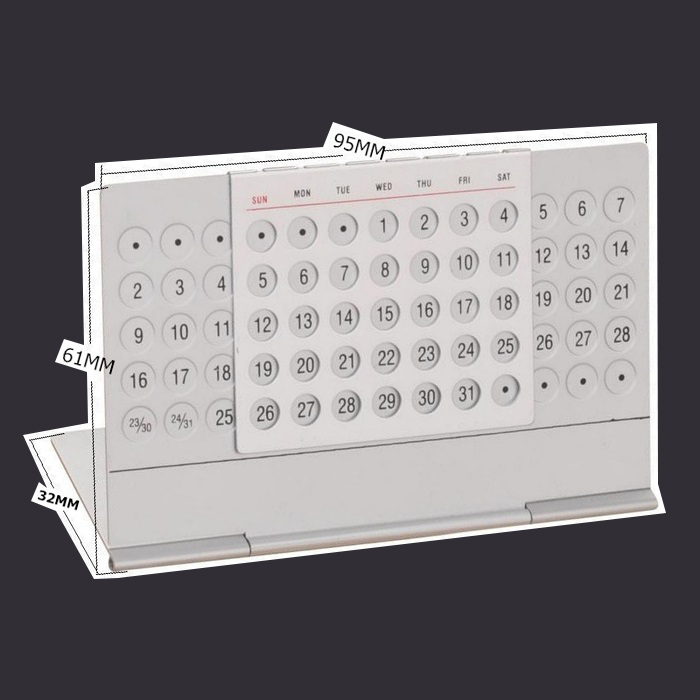 Desk Metal Calendar For promotion