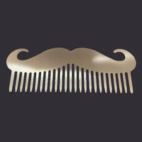 stainless steal beard comb
