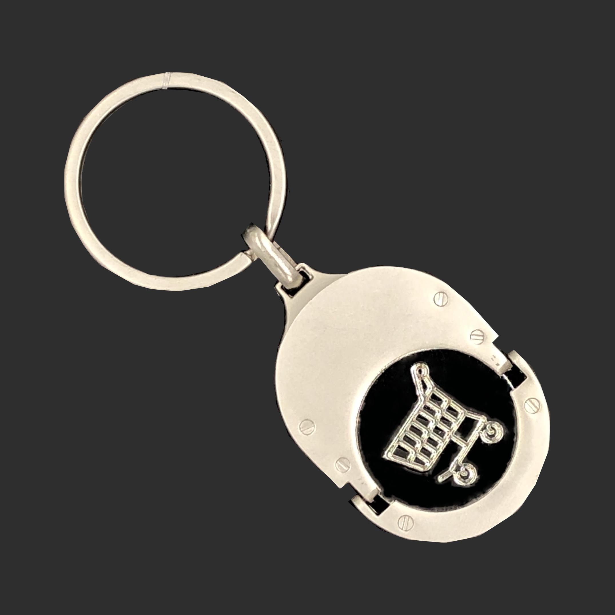 Custom trolley coin  keychain